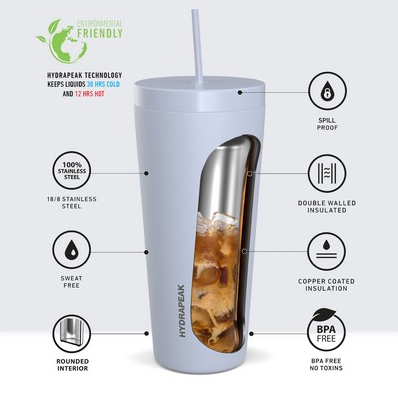 25 Oz. Stainless Steel Traveler Tumbler