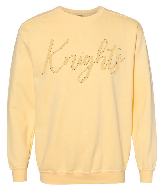 Comfort Colors 3D Puff Sweatshirt