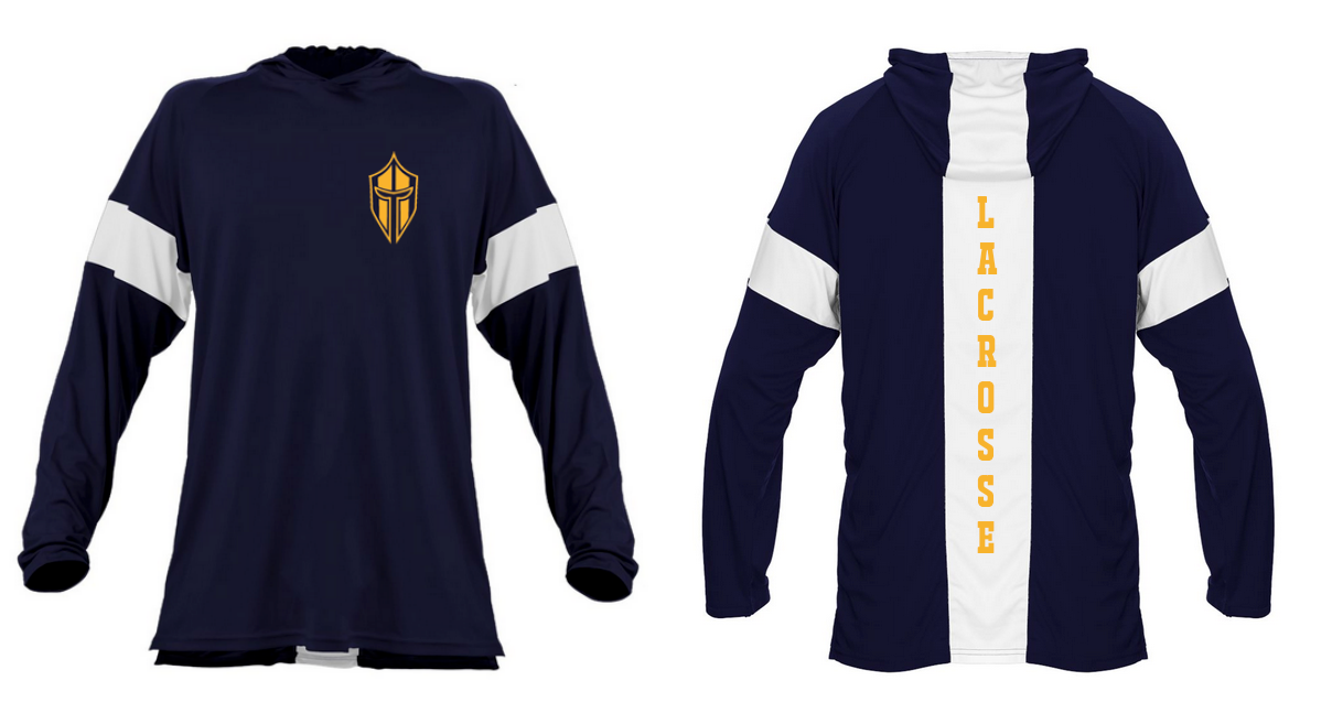 Alleson Athletic Long Sleeve Dry-Fit Hoodie