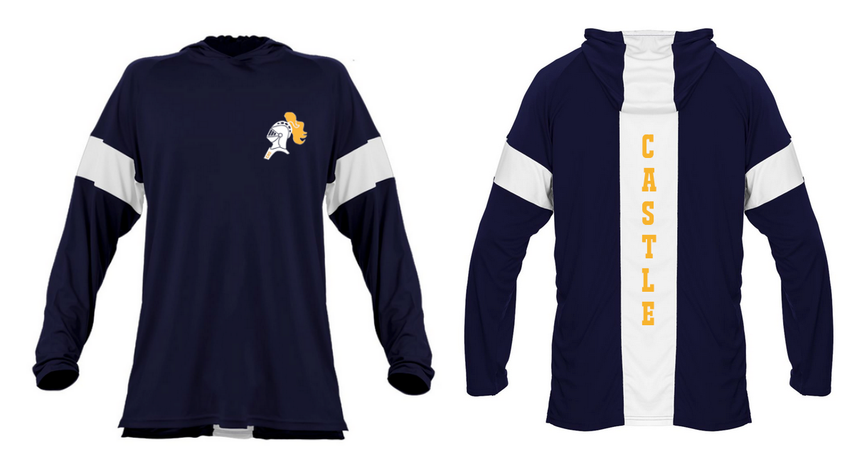 Alleson Athletic Long Sleeve Dry-Fit Hoodie