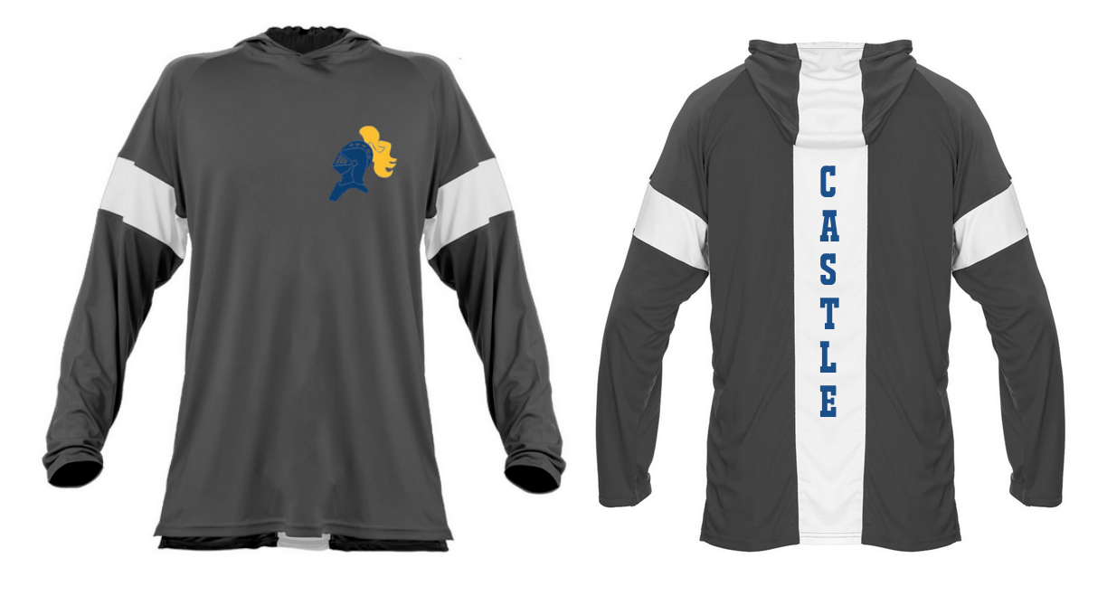 Alleson Athletic Long Sleeve Dry-Fit Hoodie