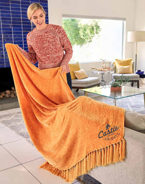 Chenille Throw Blanket