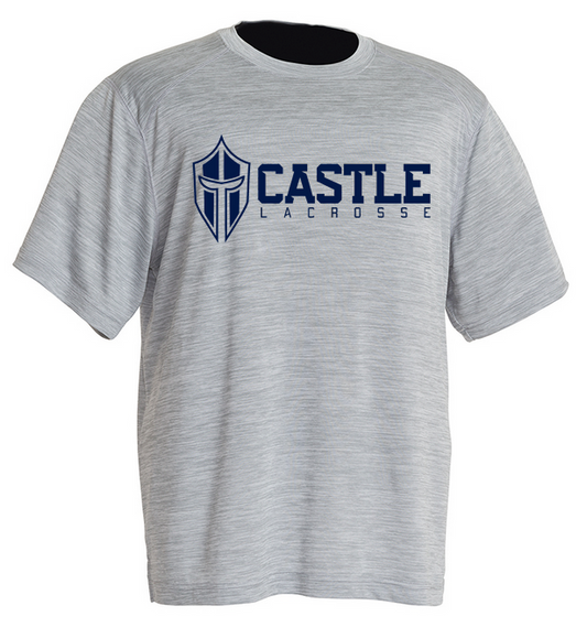 Charles River Space Dye Performance Tee (Grey)
