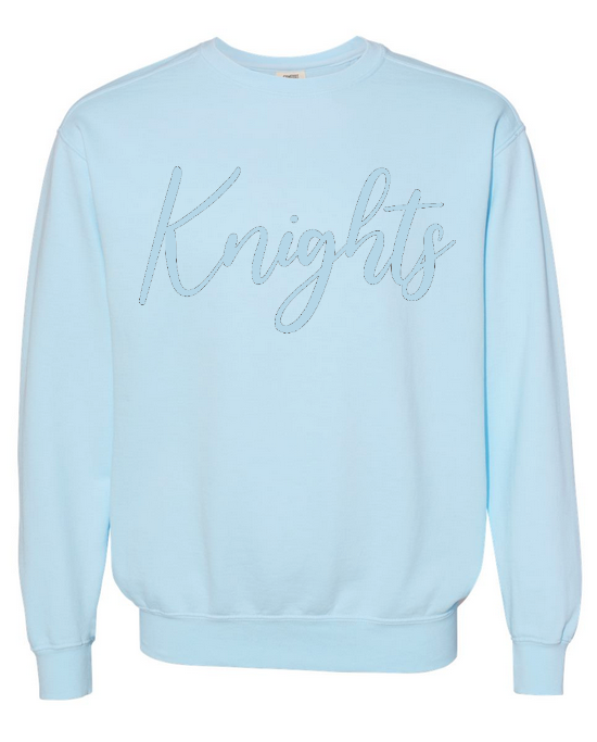 Comfort Colors 3D Puff Sweatshirt