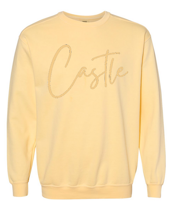 Comfort Colors 3D Puff Sweatshirt