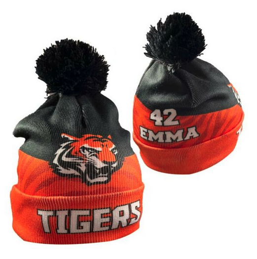 Knitted Pom Pom Beanie