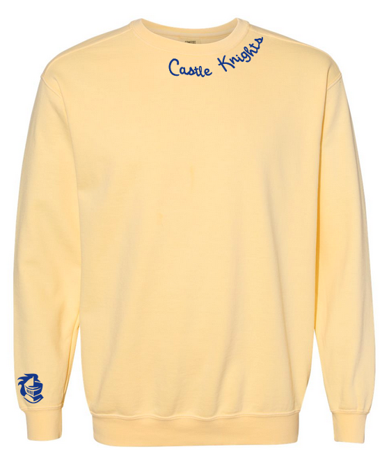 Comfort Colors Embroidered Sweatshirt
