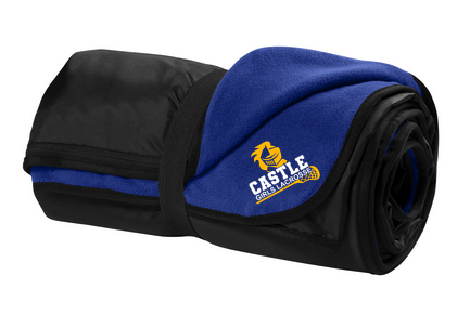 Fleece & Poly Travel Blanket