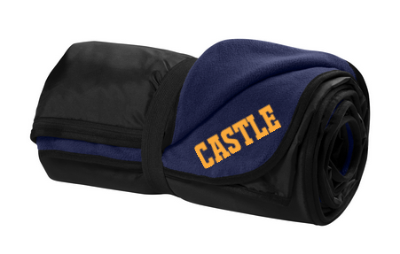 Fleece & Poly Travel Blanket
