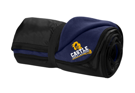 Fleece & Poly Travel Blanket