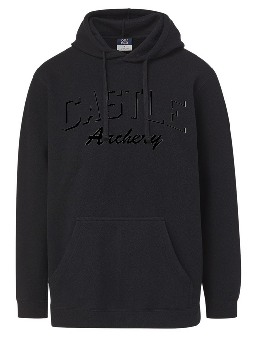 Minimalist Embroidered Fleece Hoodie