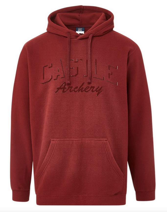 Minimalist Embroidered Fleece Hoodie