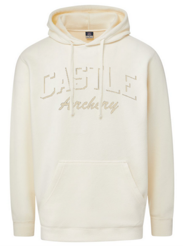 Minimalist Embroidered Fleece Hoodie