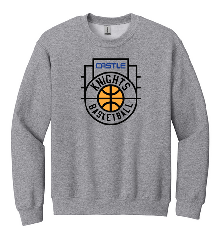 Basketball Logo on Royal or Grey