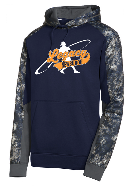 Sport-Wick Fleece Colorblock Hooded Pullover