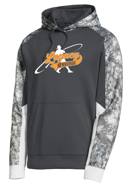 Sport-Wick Fleece Colorblock Hooded Pullover
