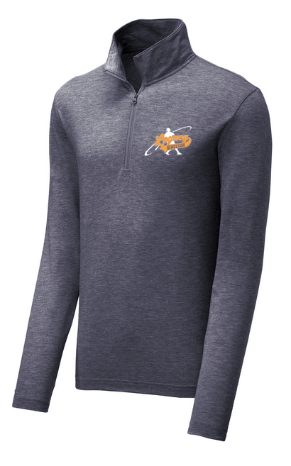 Tri-Blend Moisture Wicking 1/4-Zip Pullover