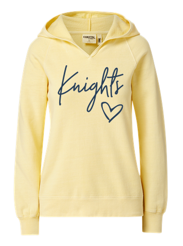 Coastal Colors 3D Puff Ladies Sweatshirt