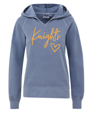Coastal Colors 3D Puff Ladies Sweatshirt