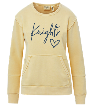 Coastal Colors 3D Puff Ladies Sweatshirt