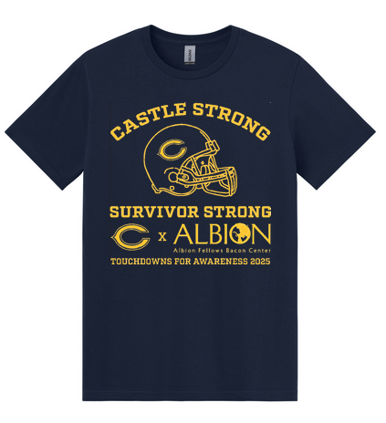 Castle Football Albion Touchdown For Awareness Shirt