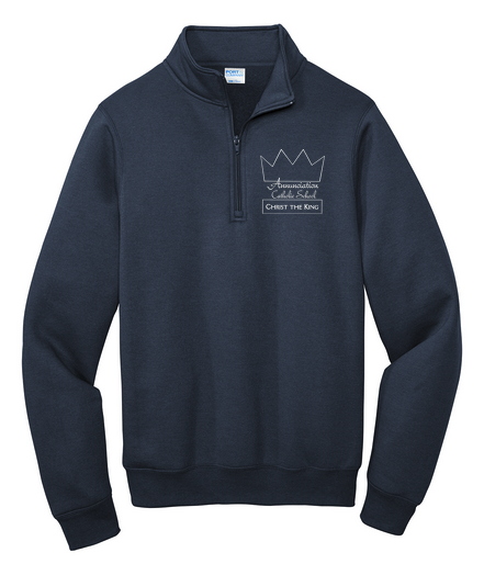 Port & Co™ Core Fleece 1/4-Zip Pullover Sweatshirt