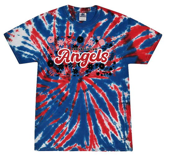 Spiral Tie-Dye Short Sleeve T-Shirt