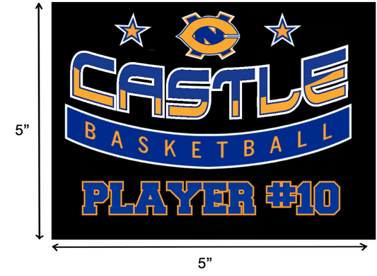 North Basketball Custom Decal