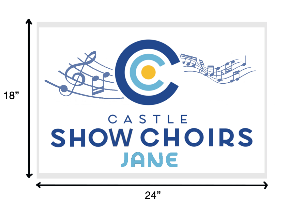 Show Choir Yard Signs