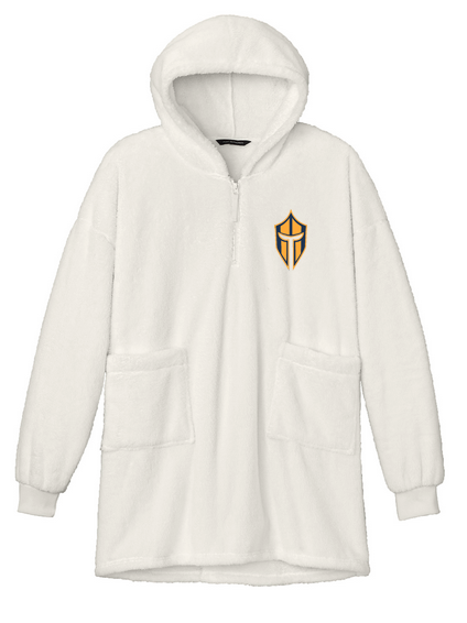 Plush Sherpa Poncho