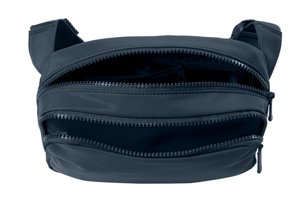 Matte Dual-Compartment Crossbody