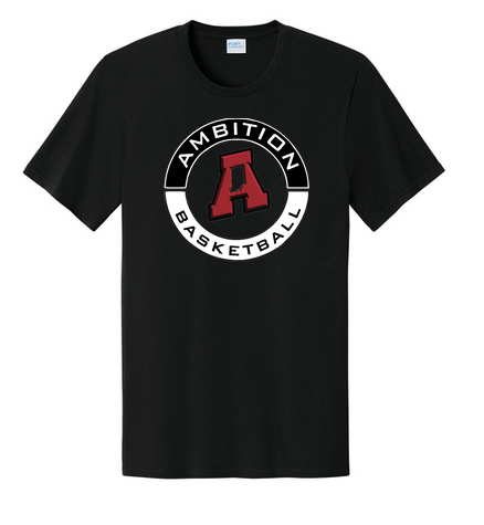 Circle Logo Port & Co™ Easy Cotton Tee