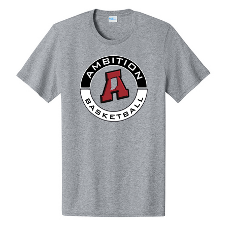 Circle Logo Port & Co™ Easy Cotton Tee