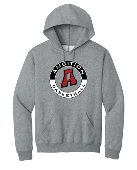 Circle Logo Jerzees® NuBlend® Pullover Hooded Sweatshirt
