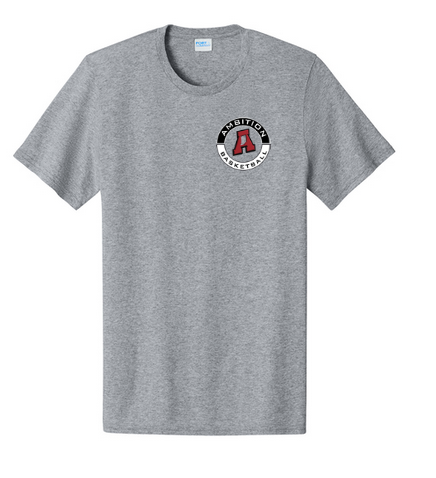 Left Chest Logo Port & Co™ Easy Cotton Tee