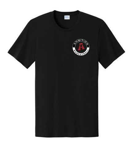 Left Chest Logo Port & Co™ Easy Cotton Tee