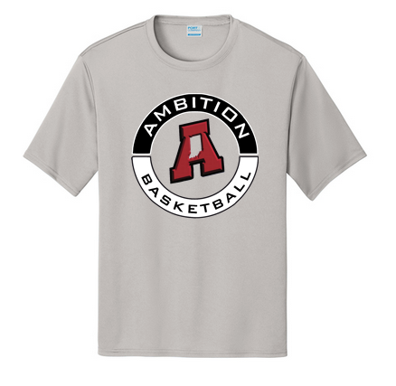 Circle Logo Port & Co™ Performance Tee