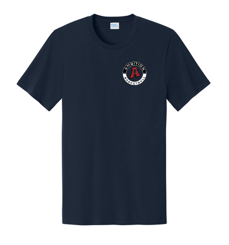 Left Chest Logo Port & Co™ Easy Cotton Tee