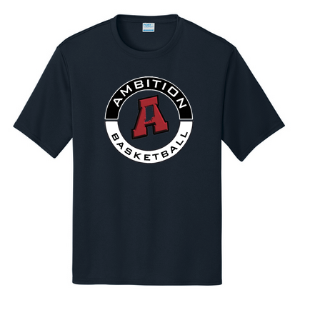Circle Logo Port & Co™ Performance Tee