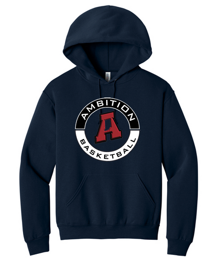 Circle Logo Jerzees® NuBlend® Pullover Hooded Sweatshirt