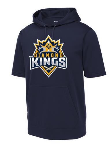 Sport-Tek® Sport-Wick® Fleece Short Sleeve Hooded Pullover