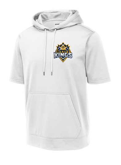 Sport-Tek® Sport-Wick® Fleece Short Sleeve Hooded Pullover