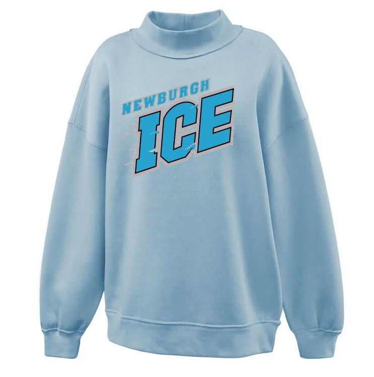 Mockneck Fleece Sweatshirt