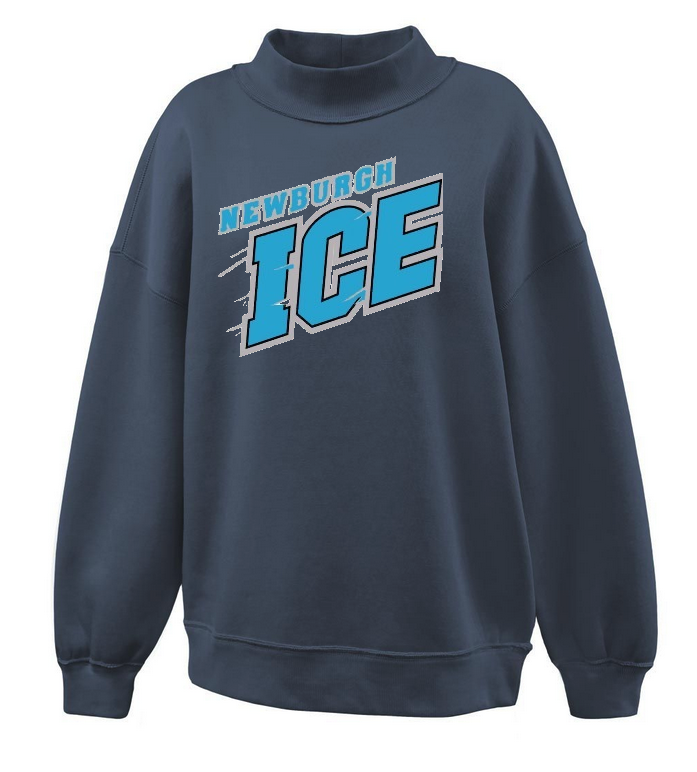 Mockneck Fleece Sweatshirt