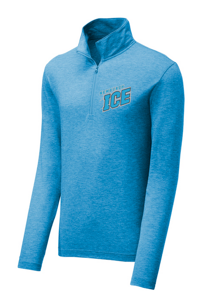 Sport-Tek® PosiCharge® Tri-Blend Wicking 1/4-Zip Pullover