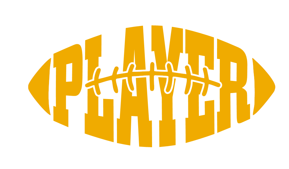 Name Football Car Decal