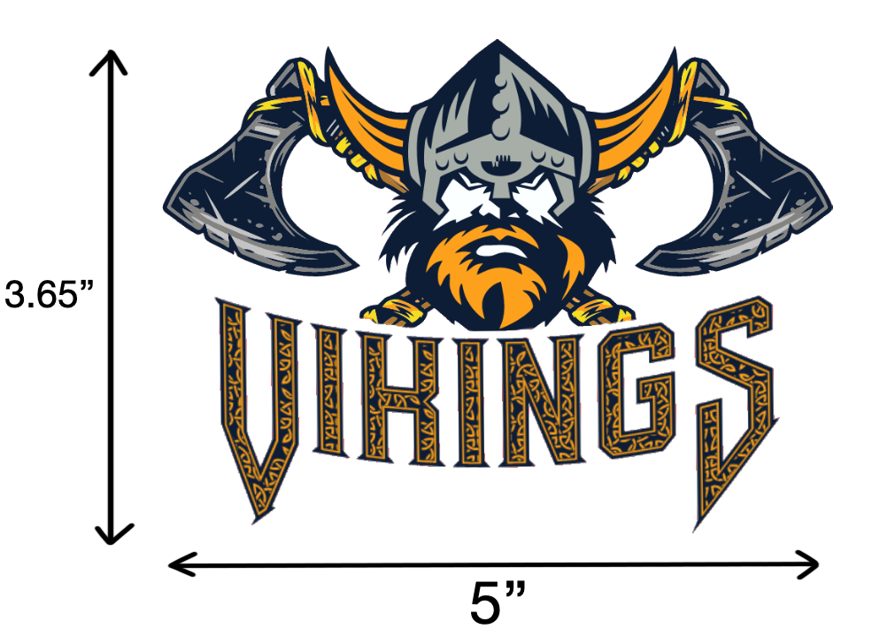 Vikings Car Decal