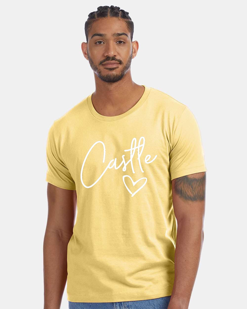Short Sleeve Next Level Script Castle T-Shirt