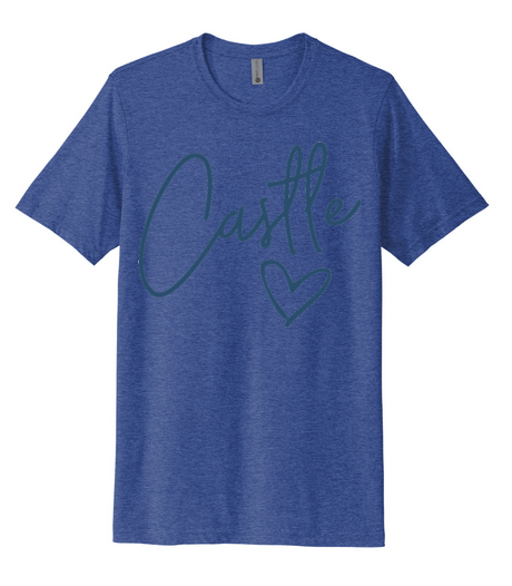 Short Sleeve Next Level Script Castle T-Shirt