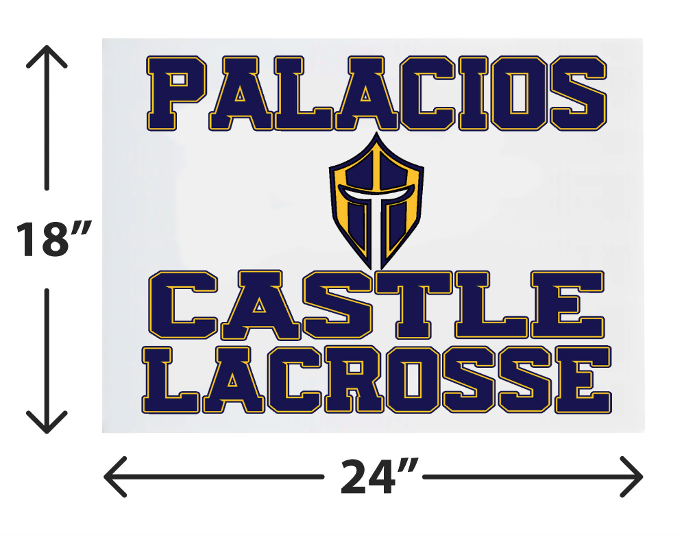Lacrosse Yard Sign